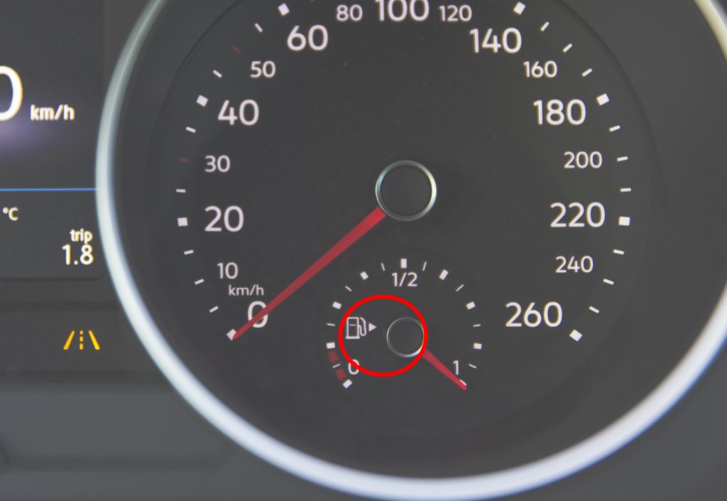 Feature Of Everyday Objects  - fuel gauge