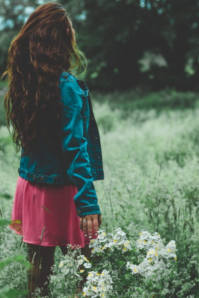 denim look with your summer dress