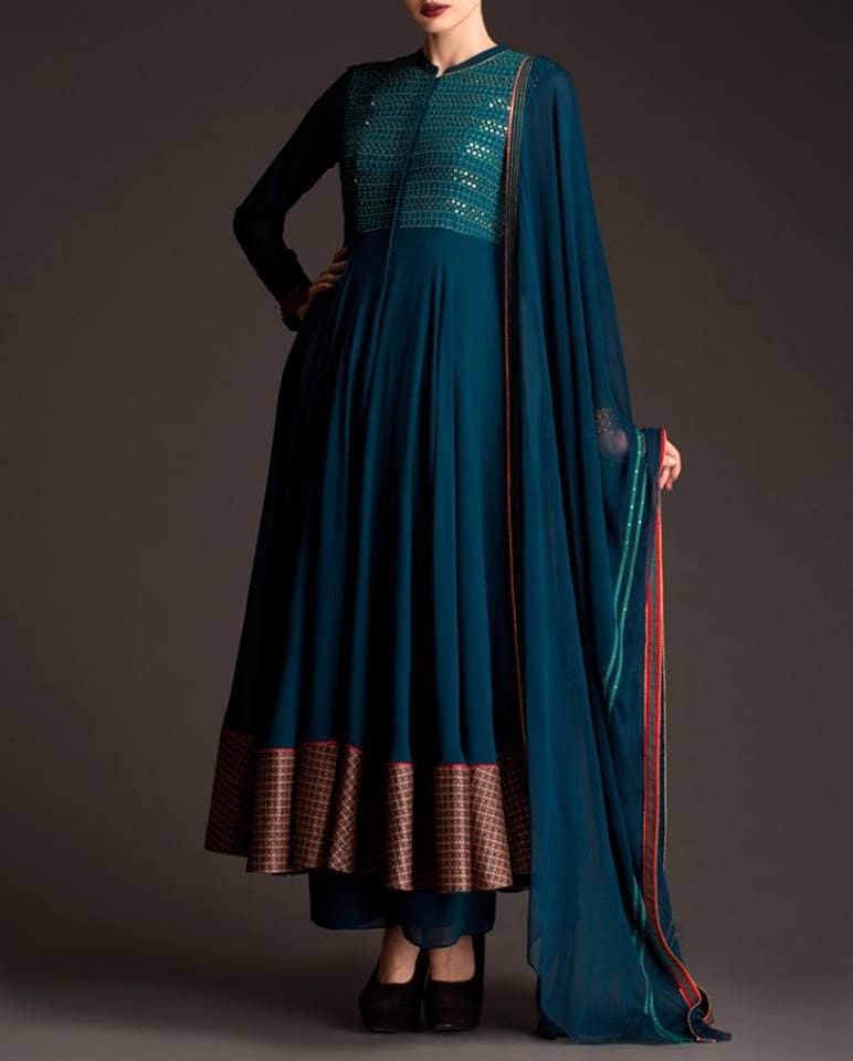 ANARKALI KURTI WITH PALAZZO