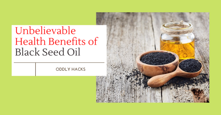 Unbelievable Health Benefits of Black Seed Oil