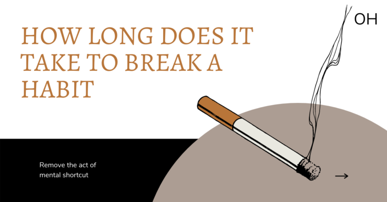 How long does it take to break a habit