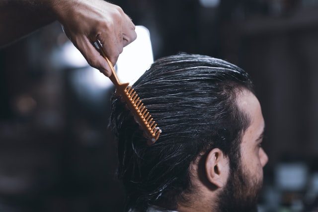 regular trimming for hair loss in men